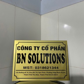 Thi Công Bảng Công Ty E03